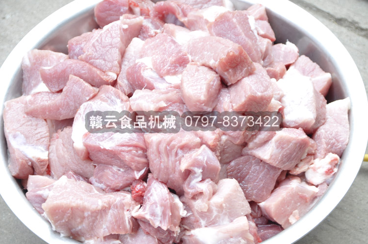 瘦肉小塊